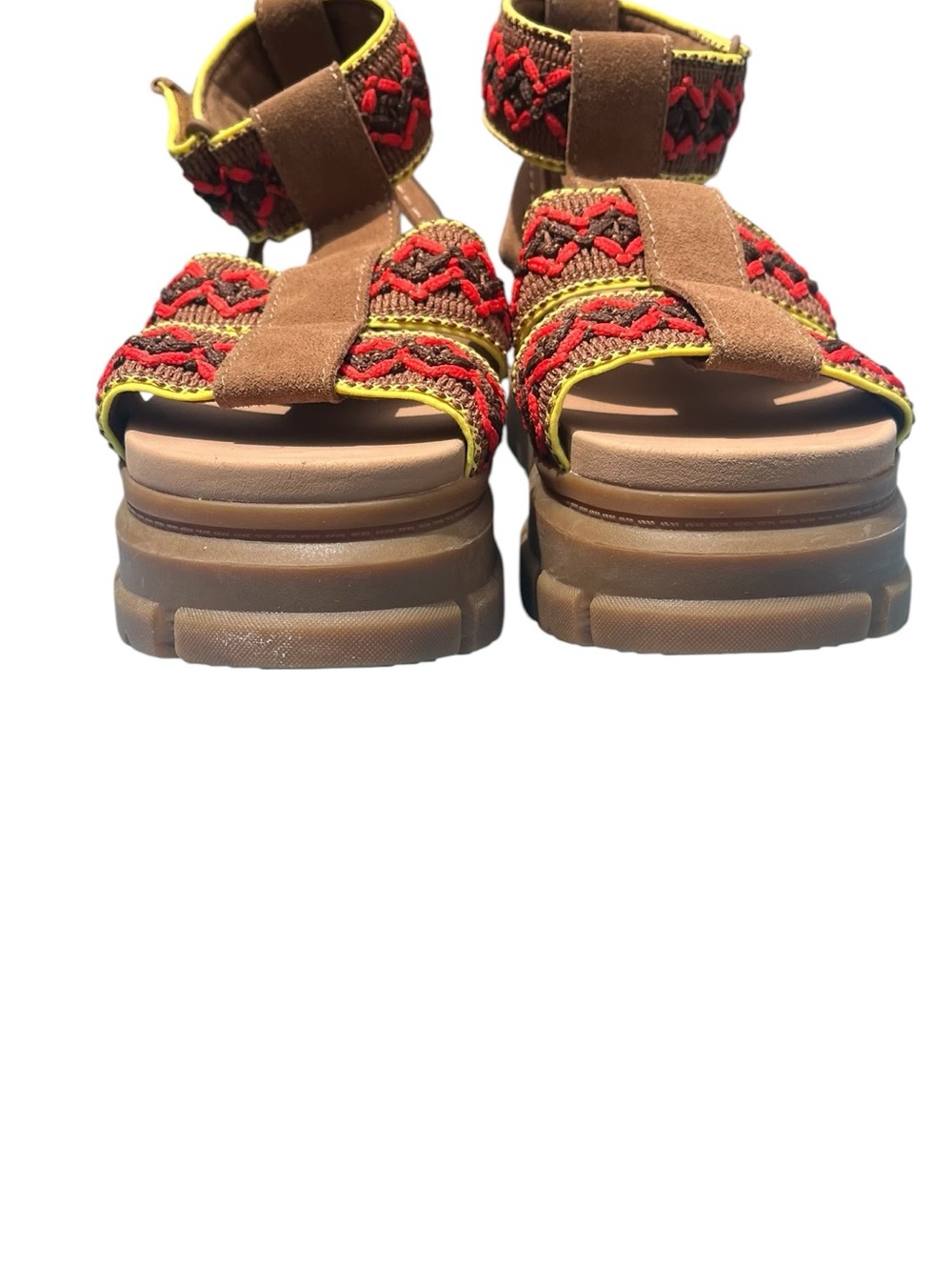 UGG Boho Brown Platform Sandals Size 8.5 Ugg Ashton Size 8.5 - Picture 5 of 16